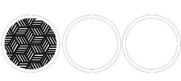 Figure 3 : Coaster Laser Cutting Layout