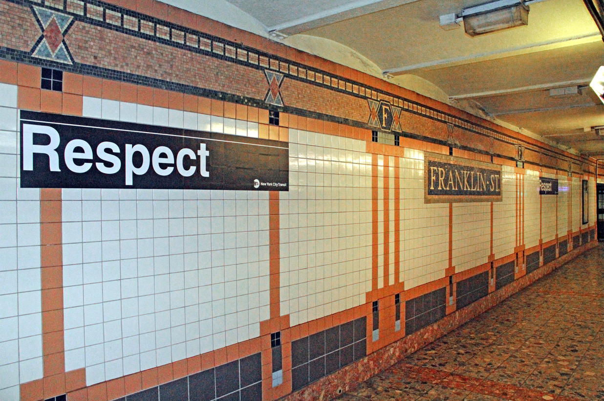 Figure 3: (photo credit: https://nypost.com/2018/09/04/mta-honors-aretha-with-signs-at-franklin-avenue-subway-stops/)
