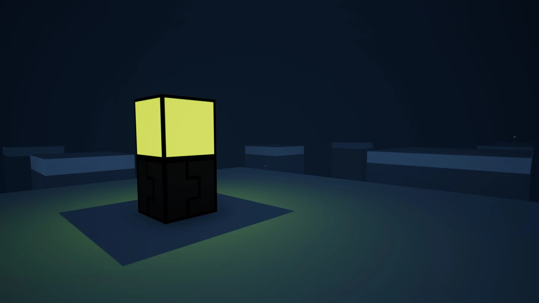 Players work together to reach environmental locations which unlock customization options for their cubes.