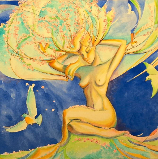 Dryad 1 - Weeping Cherry