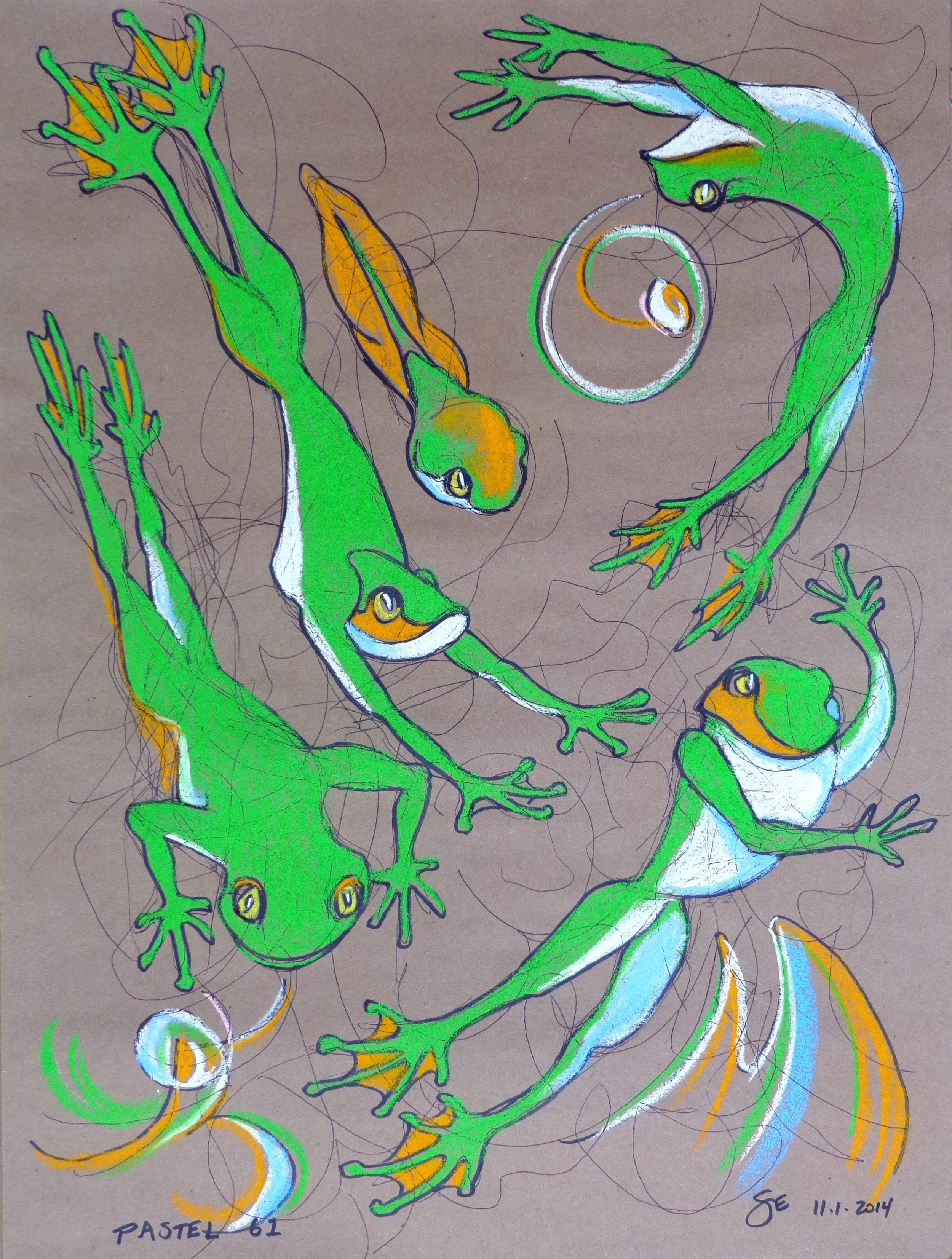 Frogs - Pastel 61