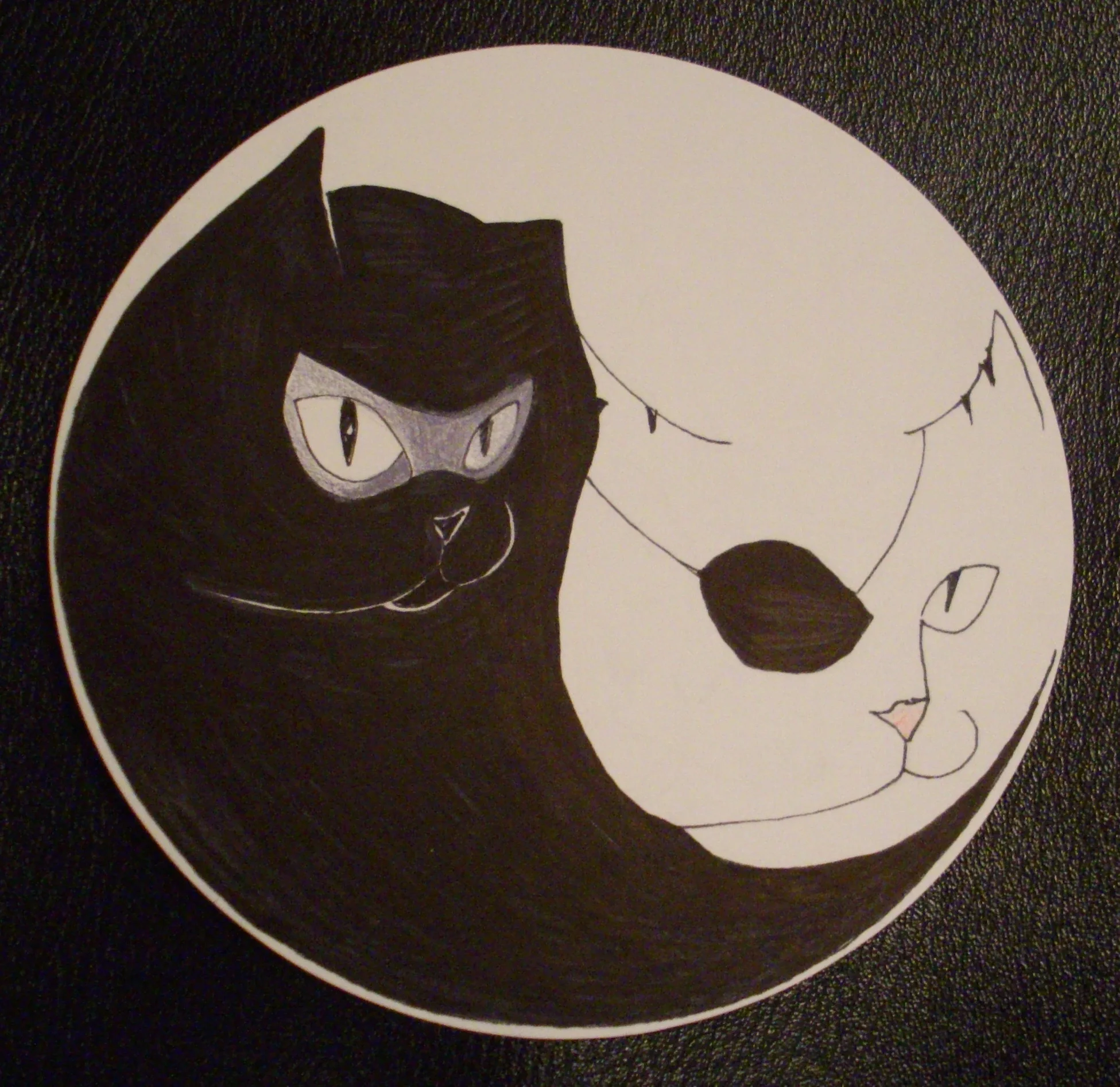 Cat Ninja and Pirate - Yin and Yang