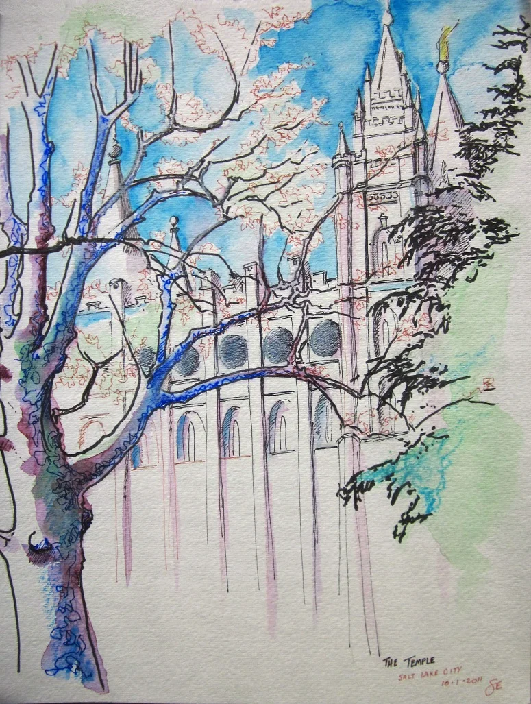 Mormon Temple - Salt Lake City, UT