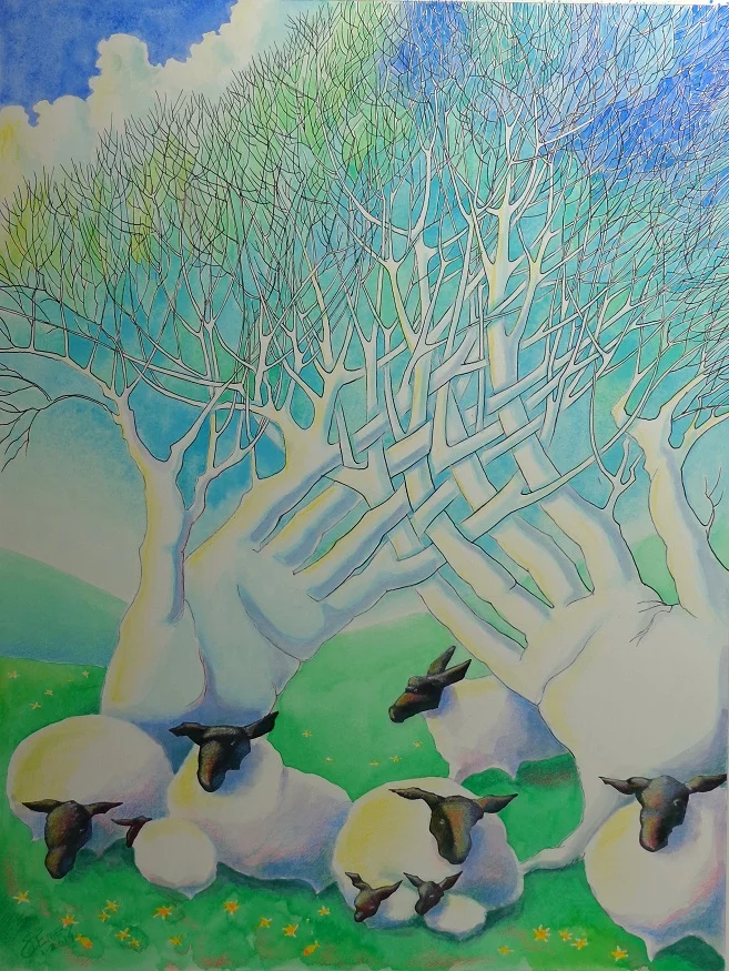 The Black Faced Sheep Strike Again