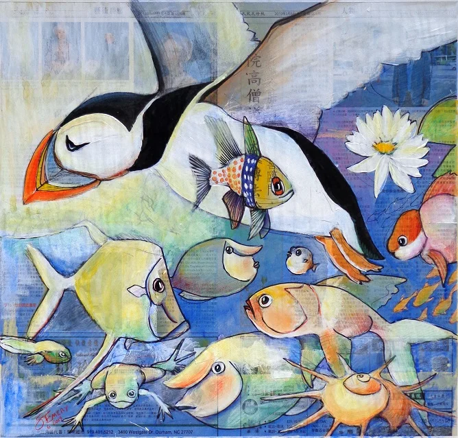 On Chinese Newsprint