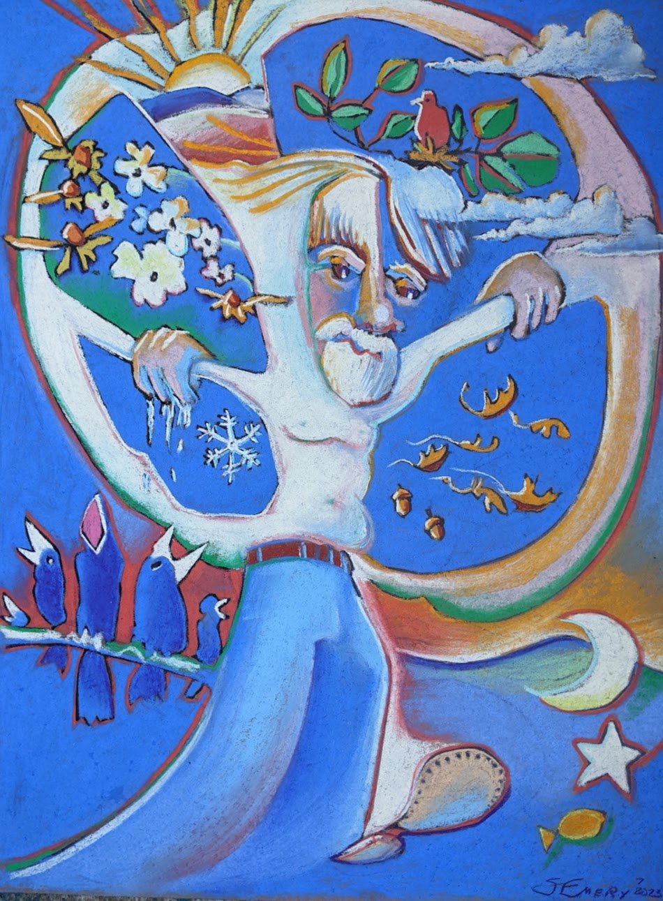 Self Portrait on the Wheel