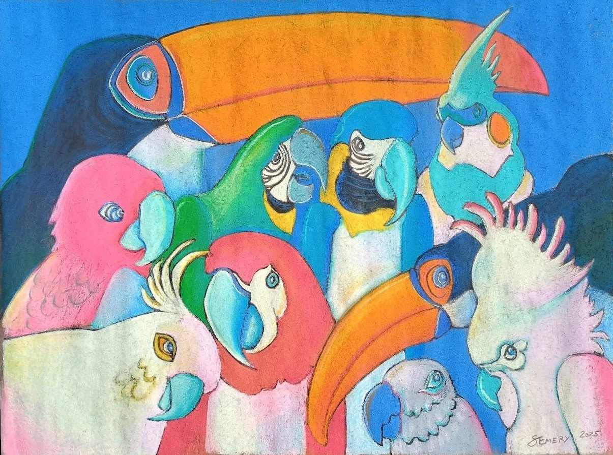 Parrots and Toucans