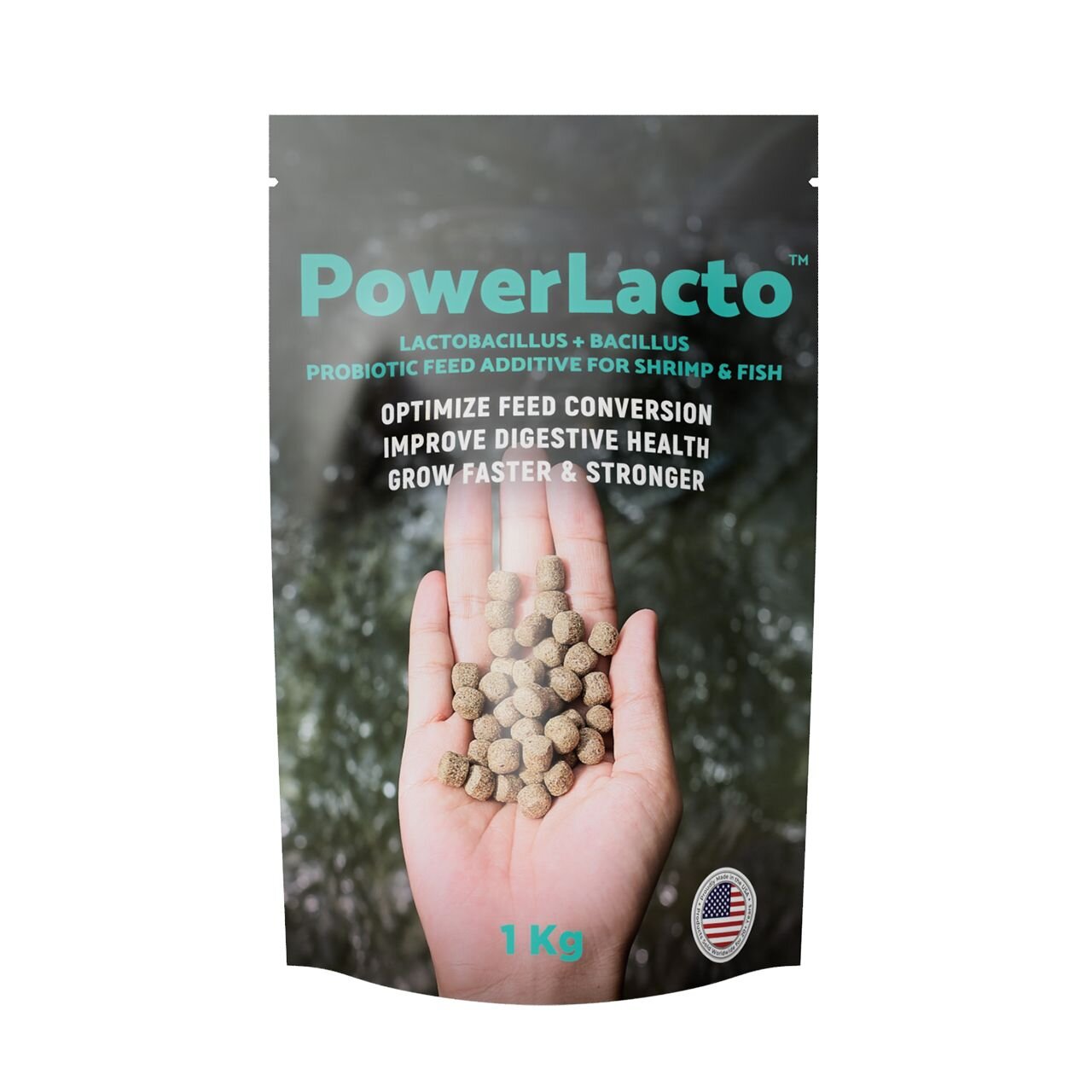 PowerLacto™ Packaging - feed additive probiotics for shrimp and fish