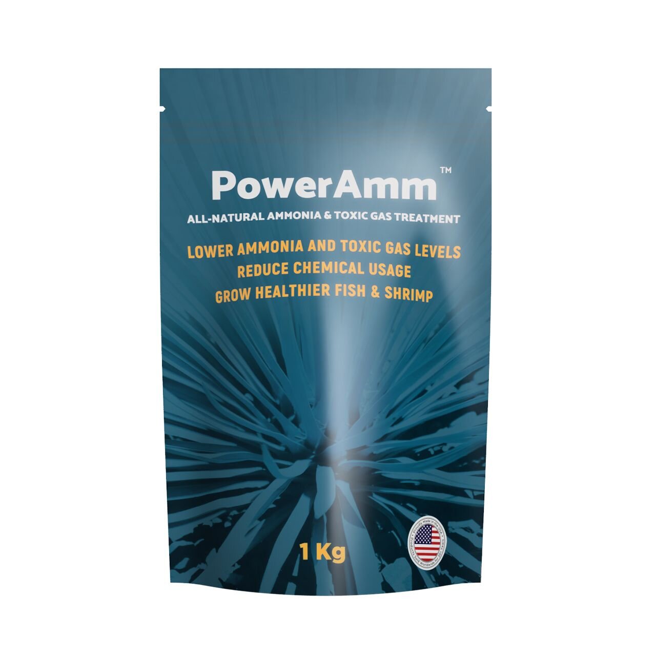 PowerAmm™ Packaging - Ammonia control for shrimp and fish
