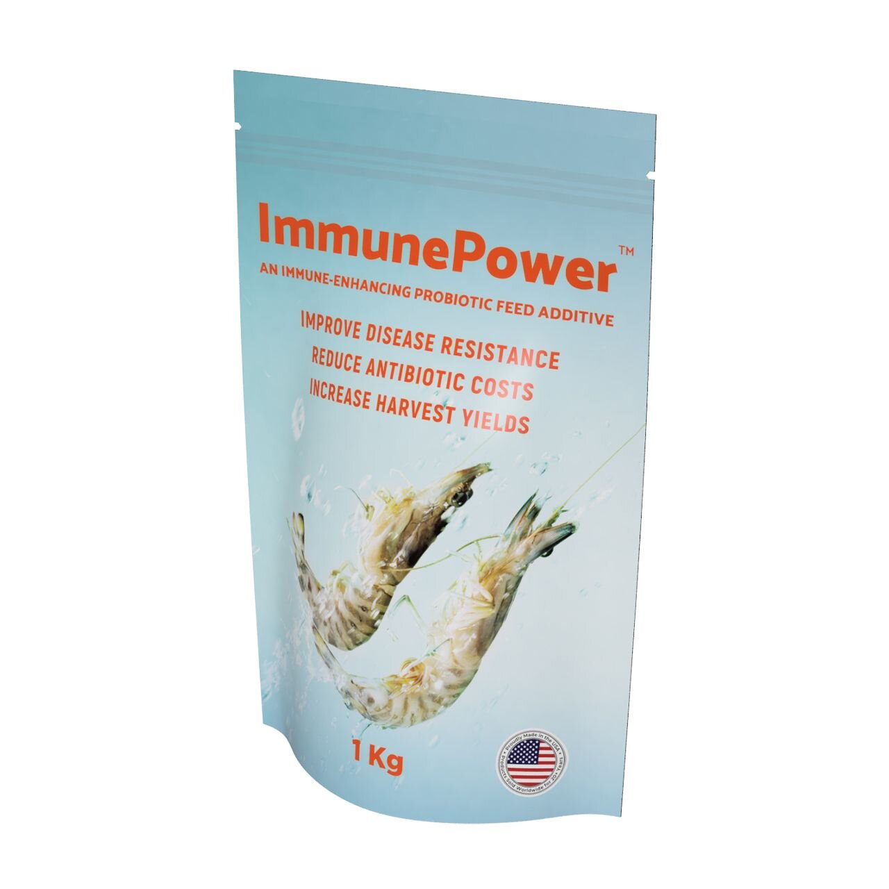 ImmunePower™ for Shrimp Aquaculture Packaging