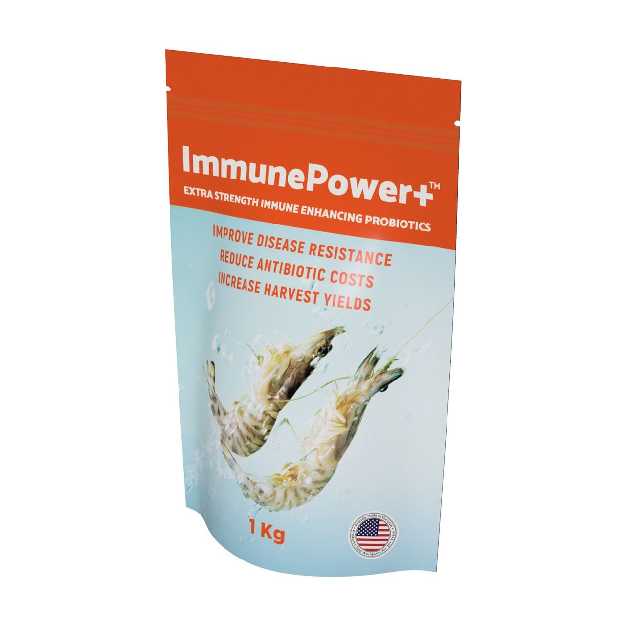 ImmunePower+™ Front Packaging - Shrimp Feed Additive