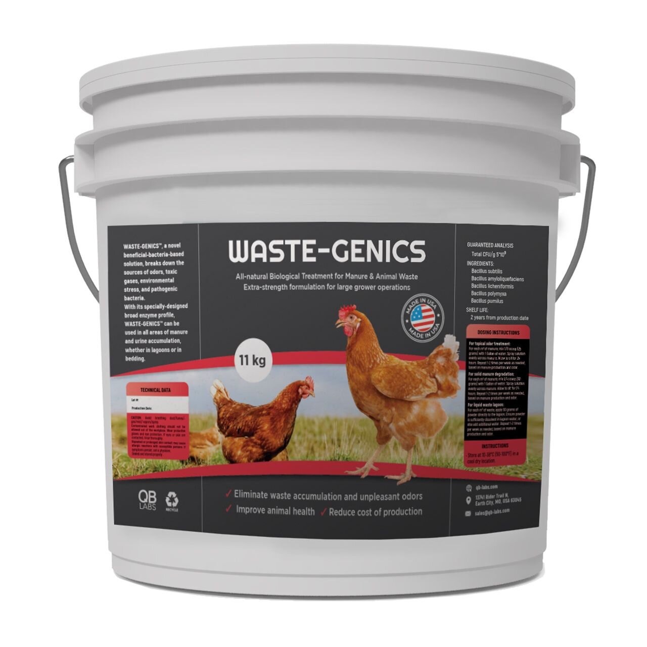 WASTE-GENICS All-Natural Biological Treatment