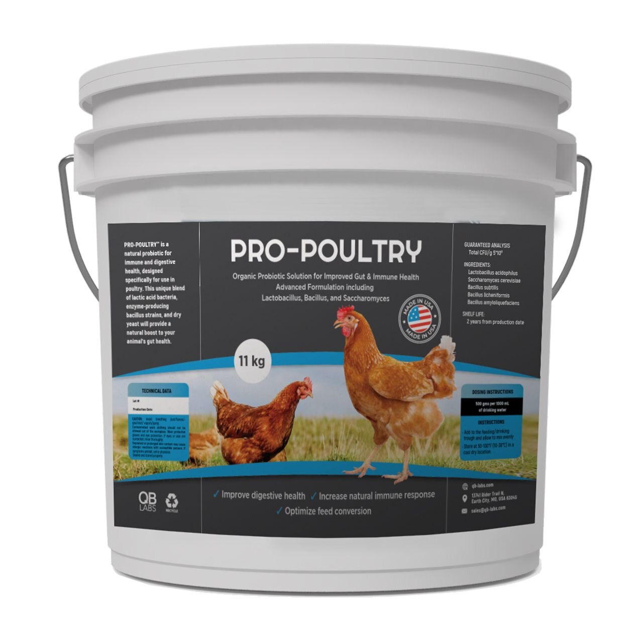 Pro-Poultry™ Advanced Direct-Fed Microbial for Improved Gut &amp; Immune Health