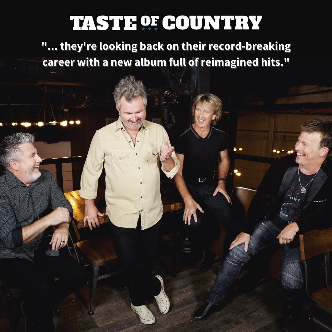 @lonestarofficial is back! Their forthcoming album &lsquo;Ten to 1&rsquo; reimagines the hits we all know and love. 

Check out @tasteofcountry&rsquo;s feature at the link in bio!