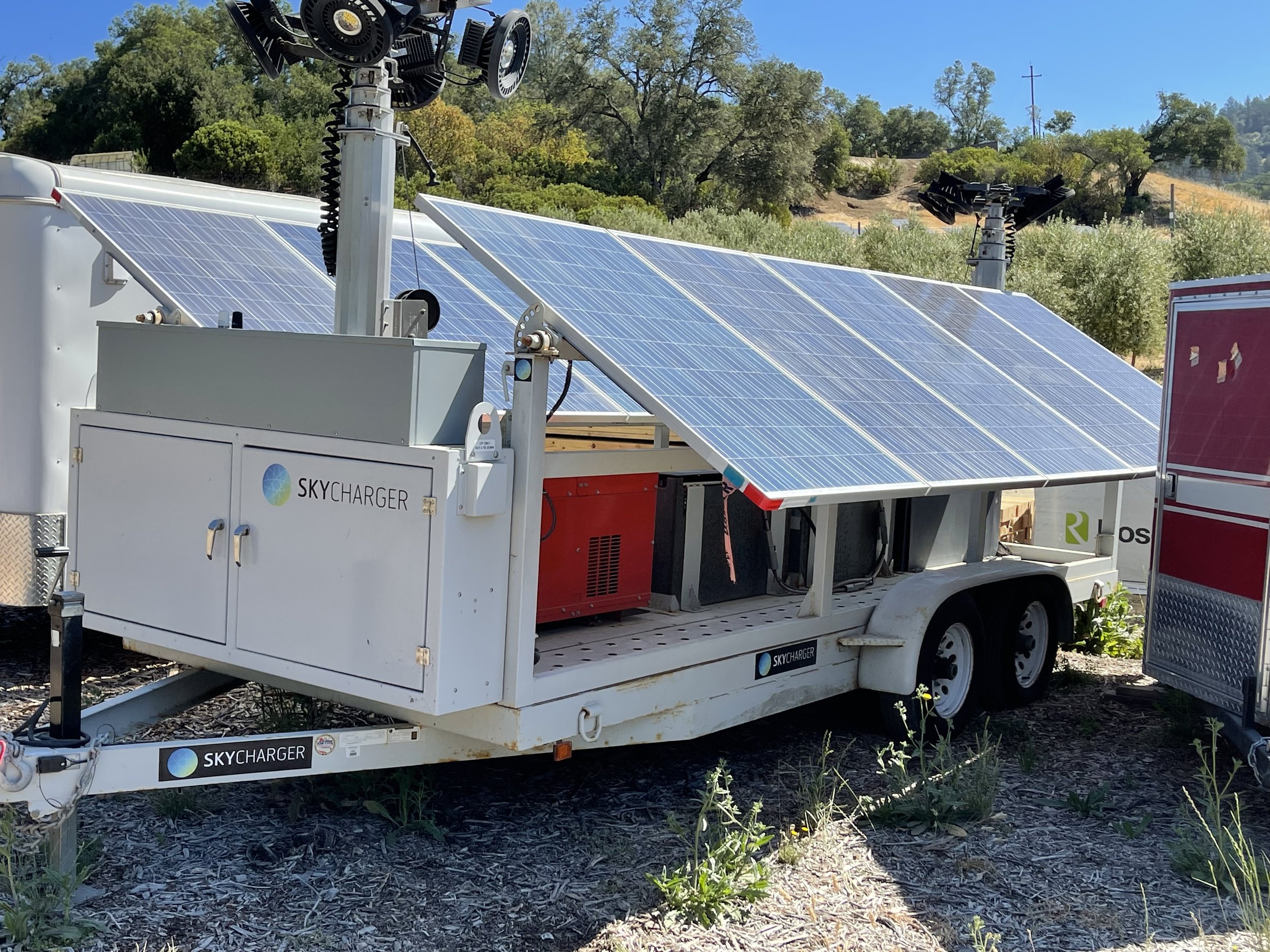 Firefighters Armed with Solar Training in Northern Sonoma County