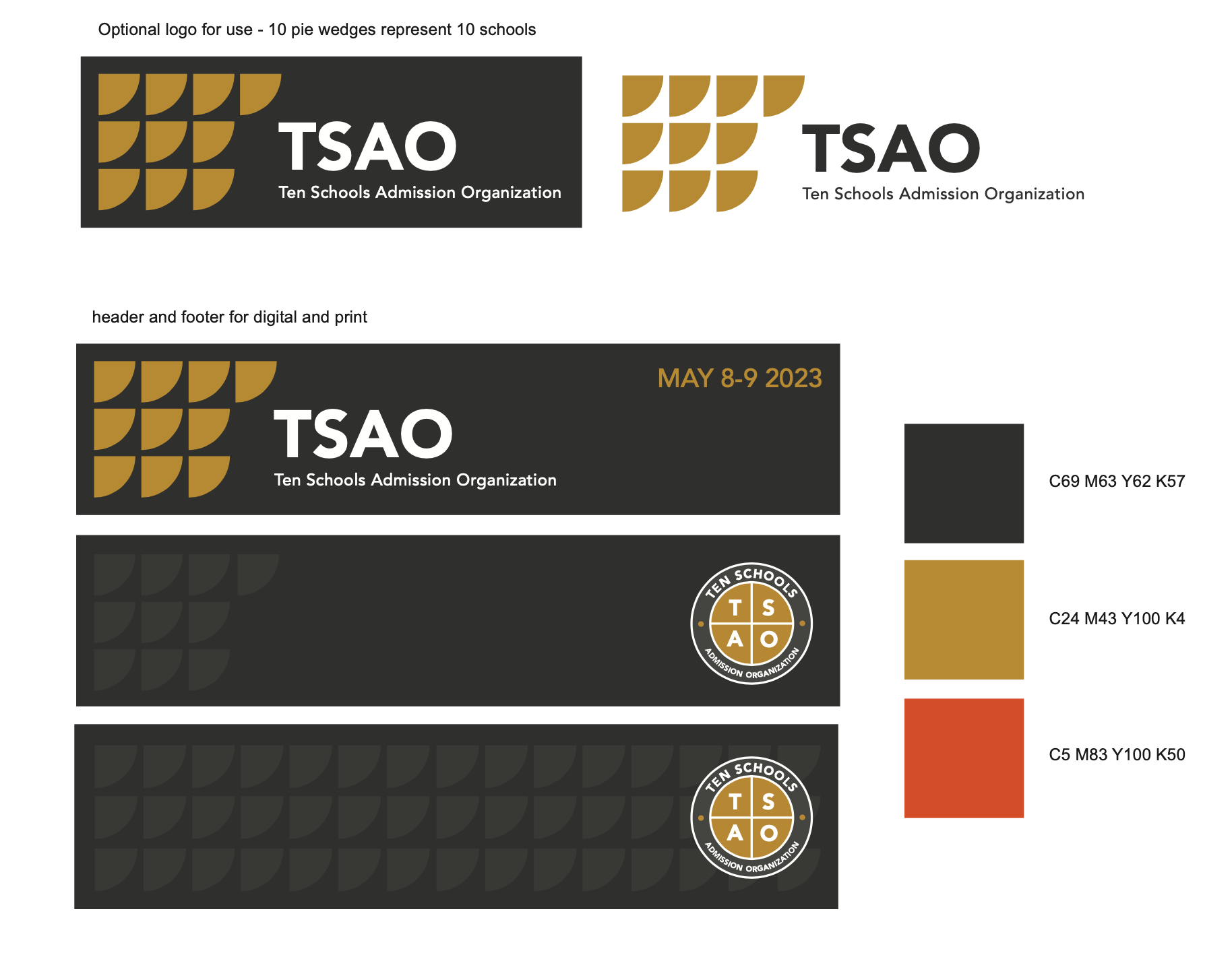   TSAO Annual Conference  The Ten Schools Organization Expanded Logo and Branding 