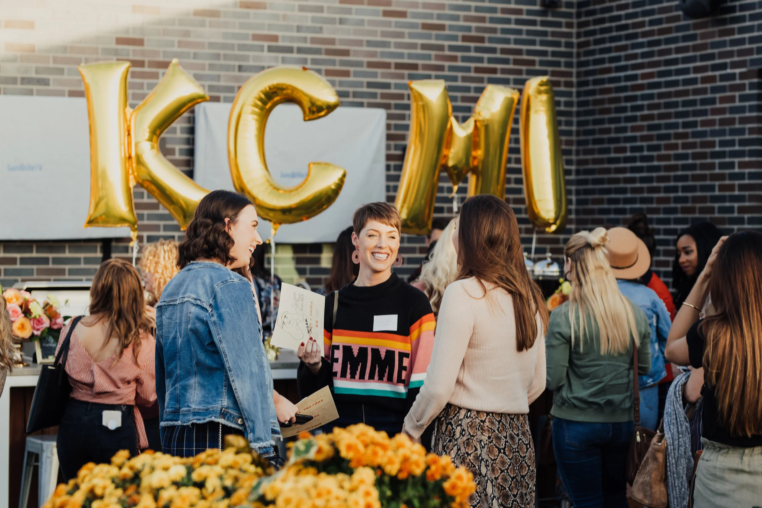 Networking event for Kansas City Bloggers and Business women. Photo by Jefferson May Photography