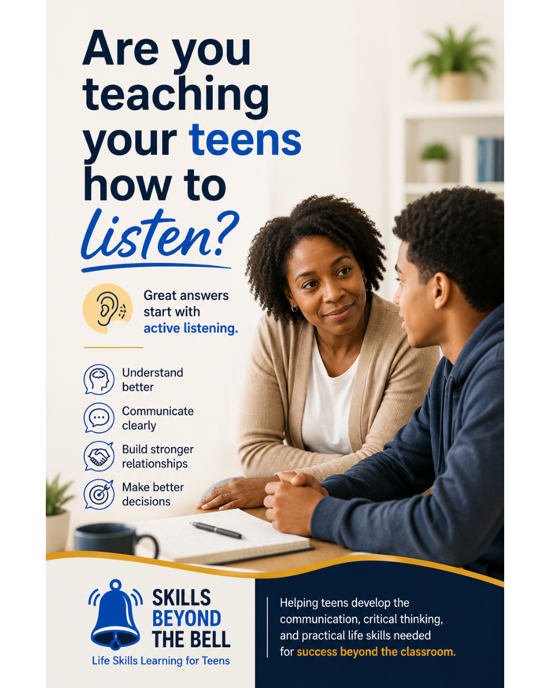 Are We Teaching Teens How to Listen?