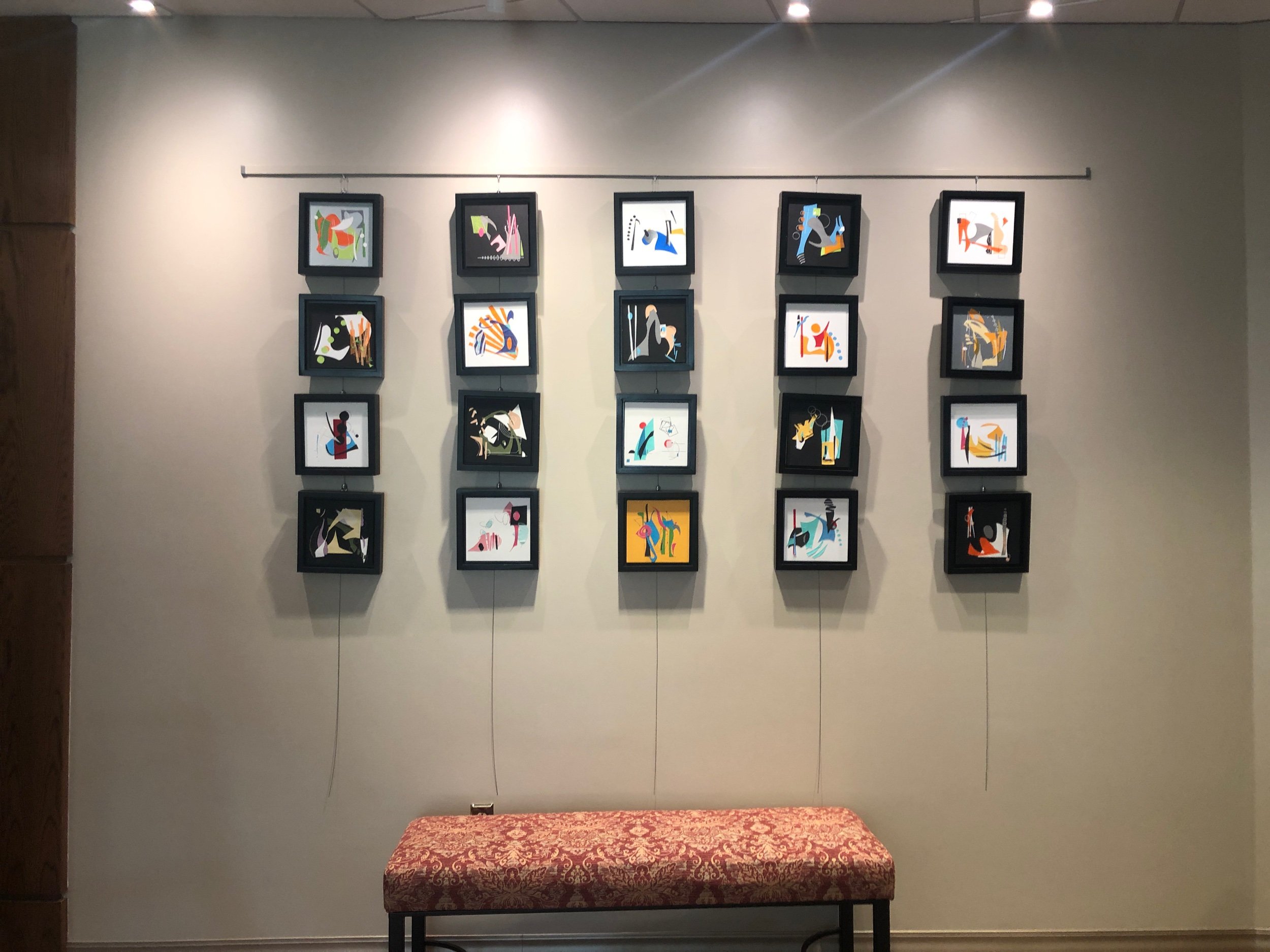 Theater Memphis - Collage Installation - 2021