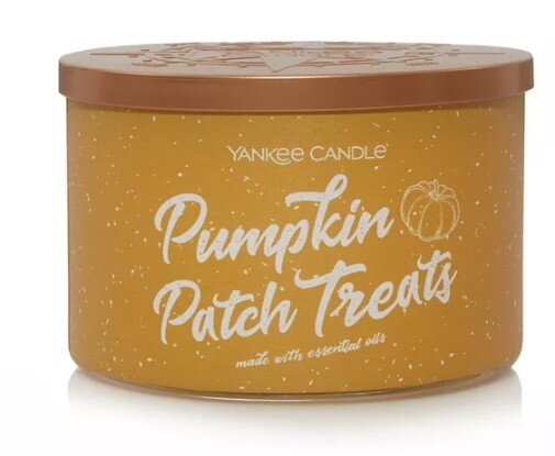 Yankee Candle Pumpkin Patch Treats 18-oz. Tumbler Candle Jar