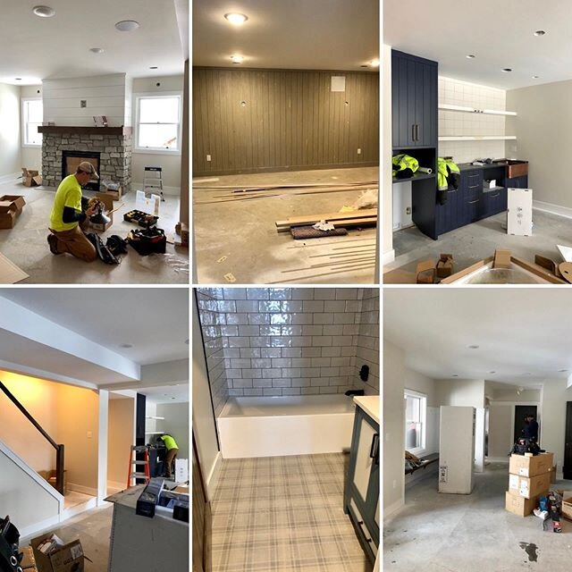 Final weeks of Construction at our #lowerlevel Minnetrista Project with @norsoncustombuilders. Electricians, plumbers, and finish carpenters are all on site working on final installs. #finishline is in site 😊
Early February should be move in day!! #