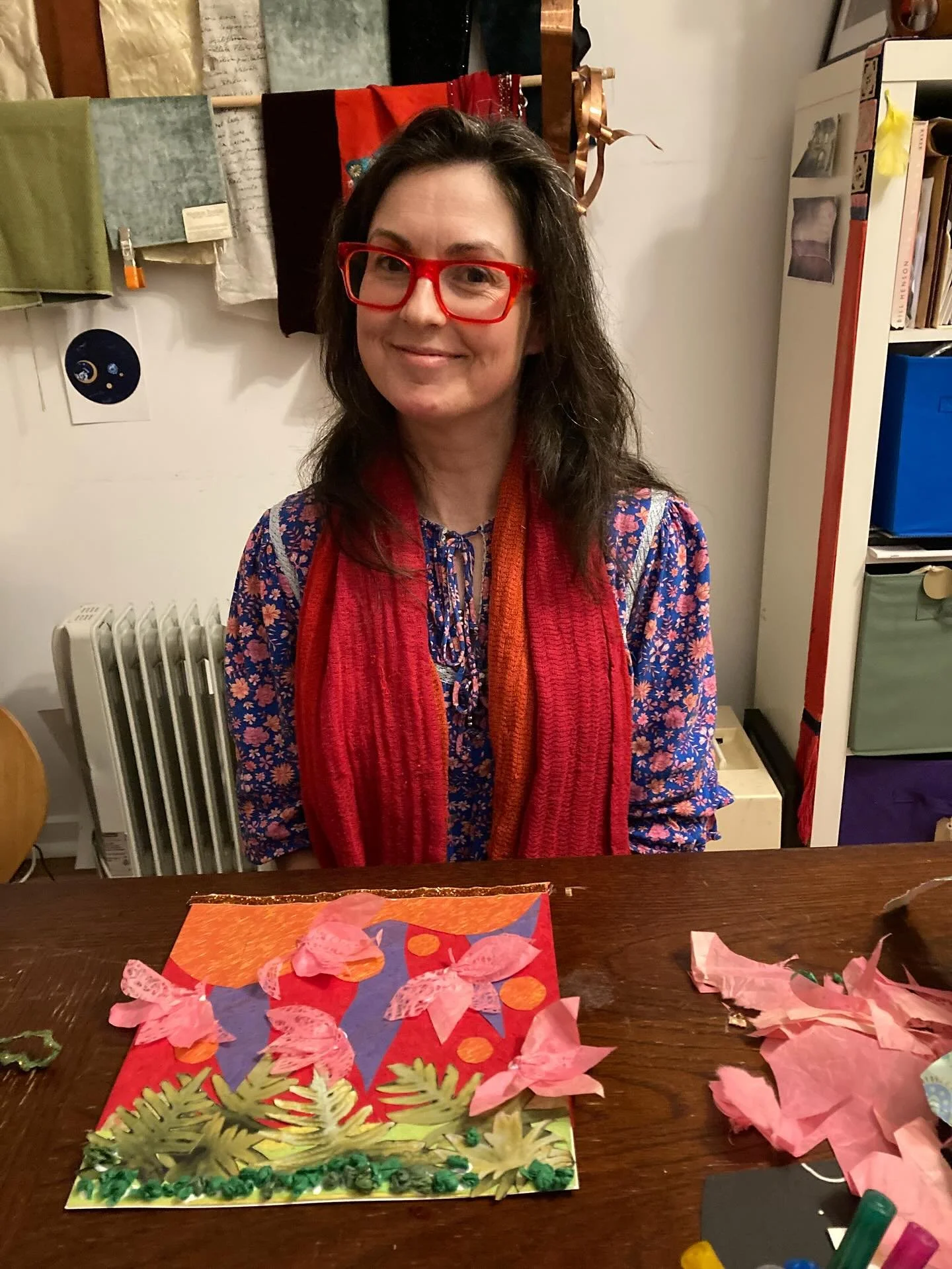 Winter workshop emerging into Spring ! Lovely weeks around the studio table, the winter season as our inspiration, closing as the blossoms begin 🌸❤️✨&hellip;.. Spring Workshop Series coming in October !