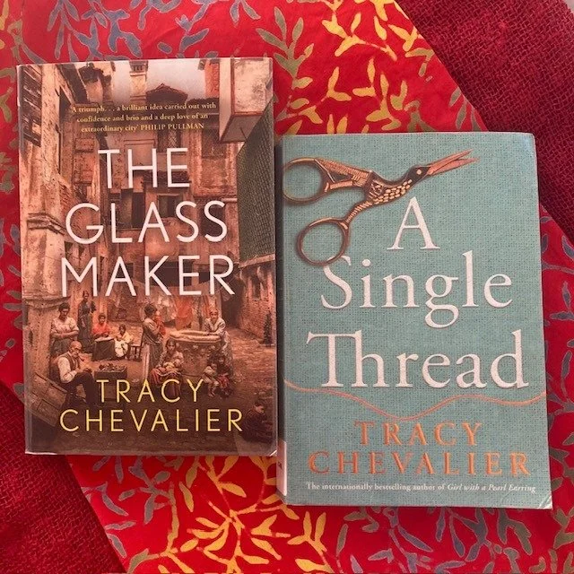 So enjoyed these two books by Tracy Chevalier, just a delight to travel in time and be immersed in womens stories, and creative women too ! Have you read them ?
