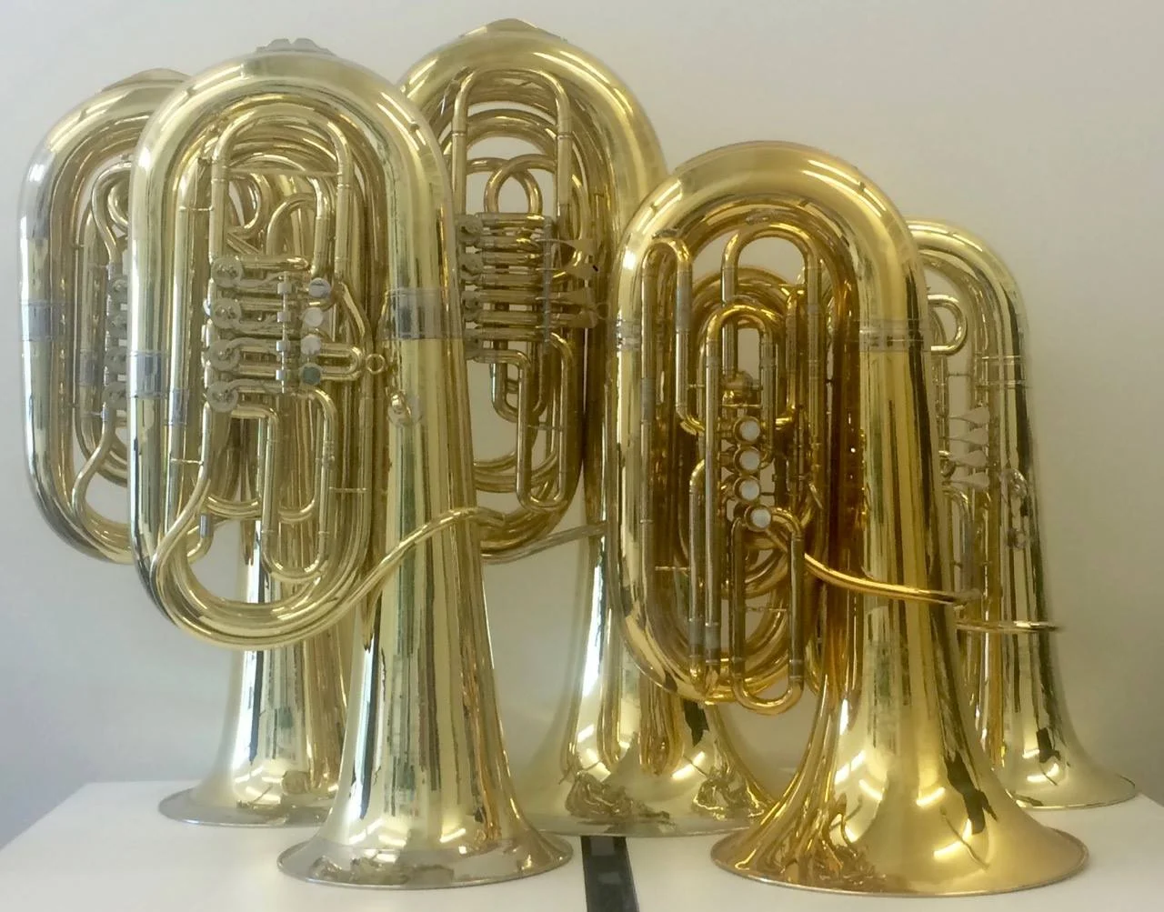 Petter´s personal tuba collection