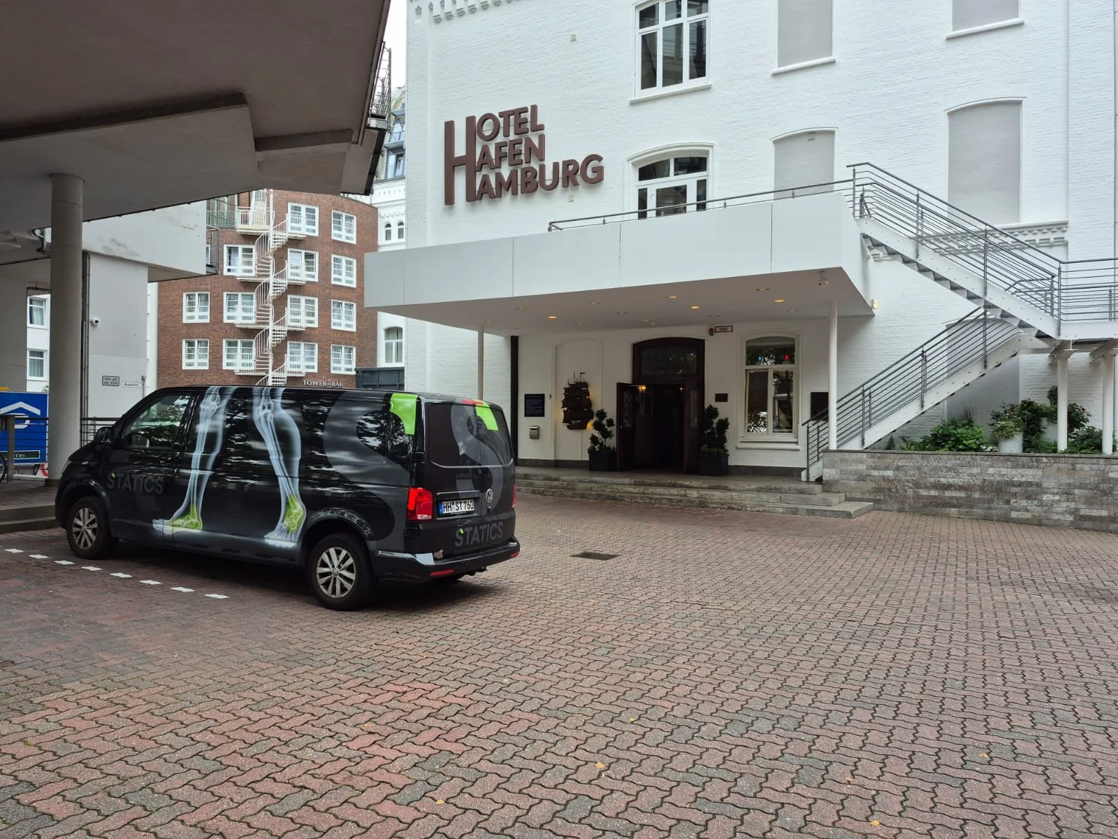 Abgabe im Hotal Hafen Hamburg