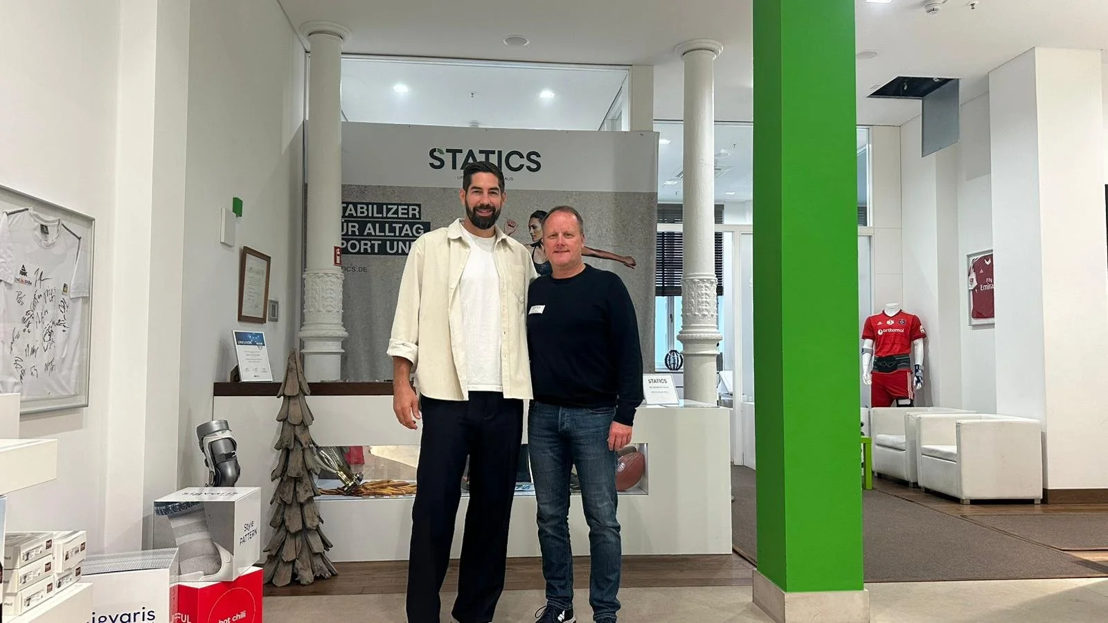 Welthandballer bei S'TATICS GmbH