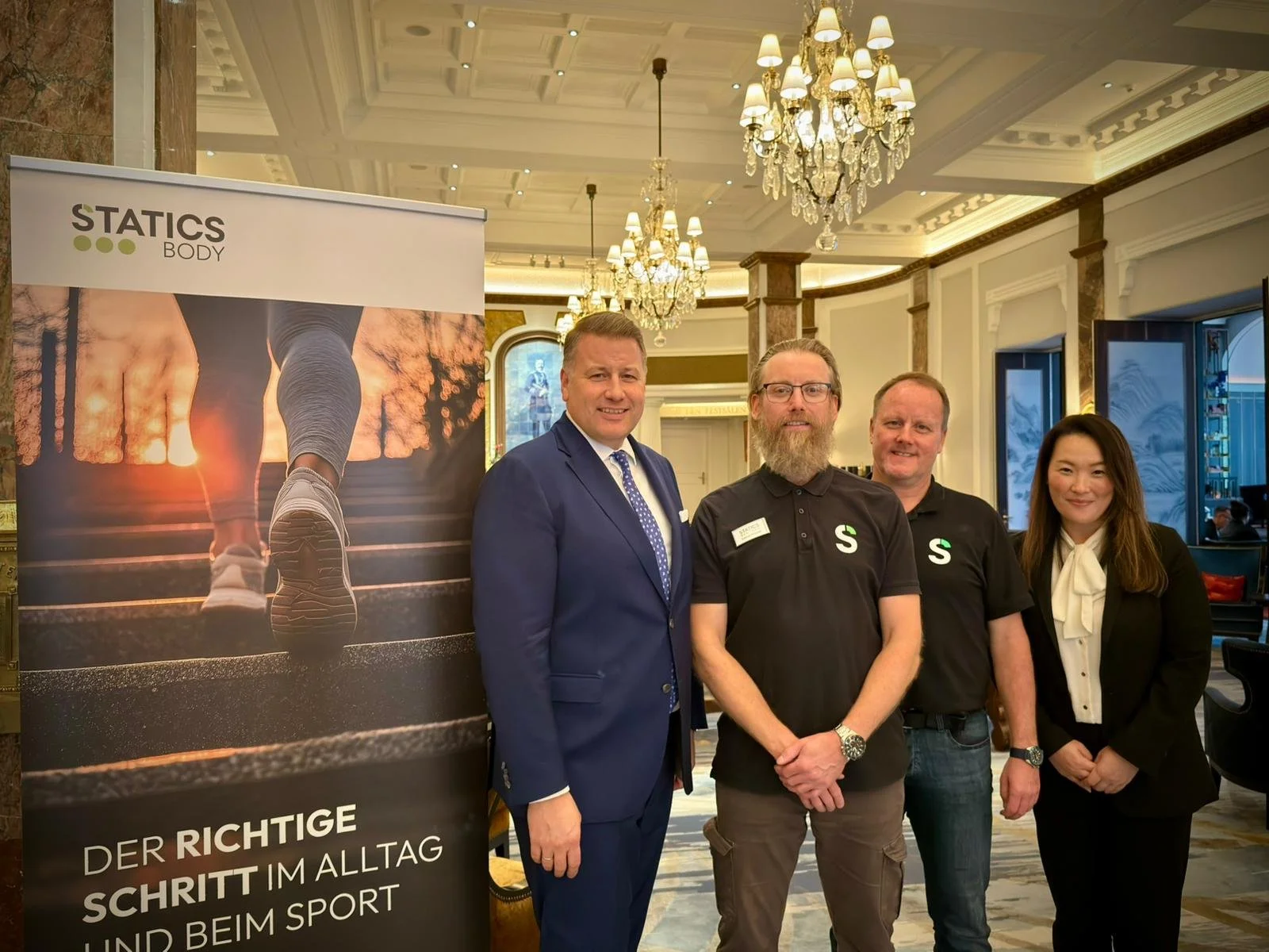 Abgabe im Hotel Atlantic