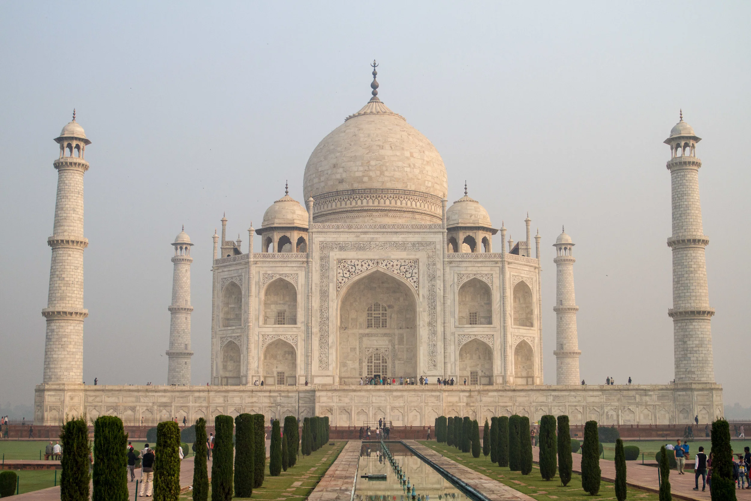 Un matin au Taj (novembre 2017)