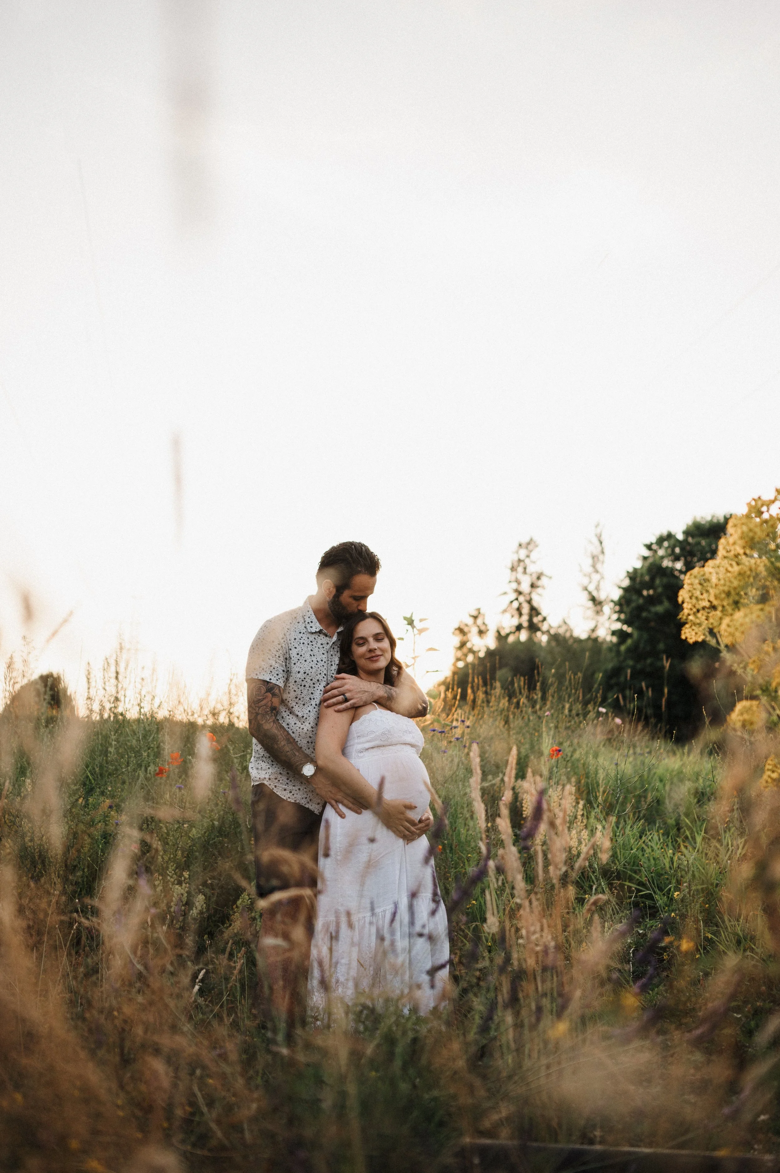 outdoor maternity session Seattle Washington