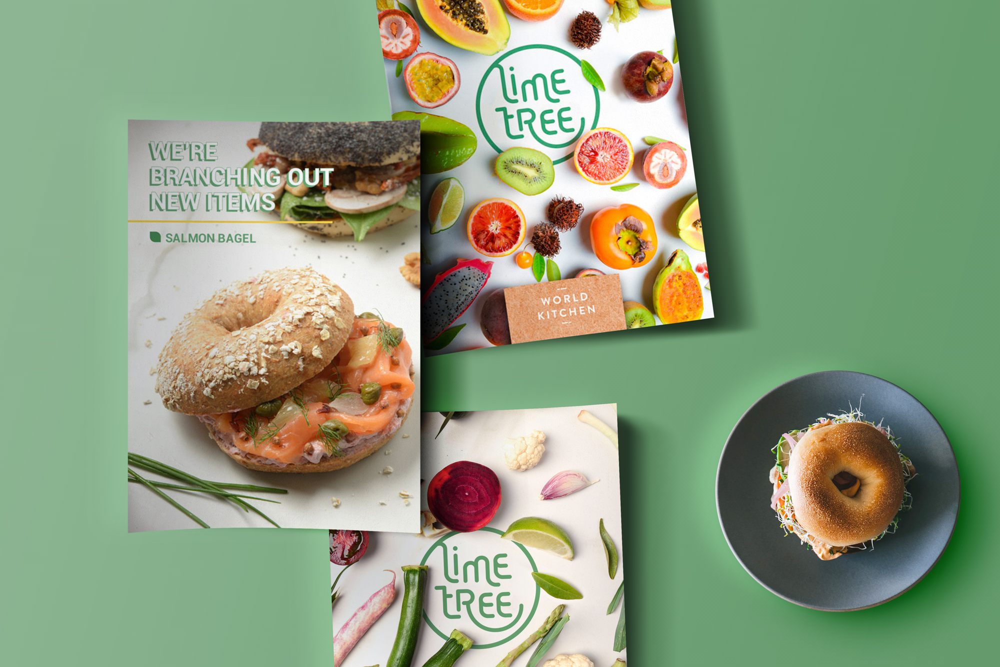 New Menu Flyers