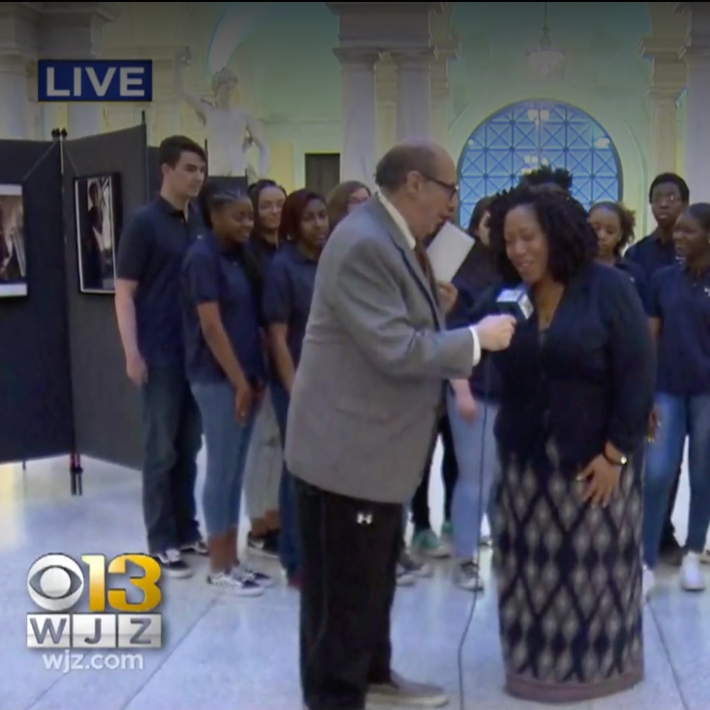 CBS Local Interview at Walters Art Museum