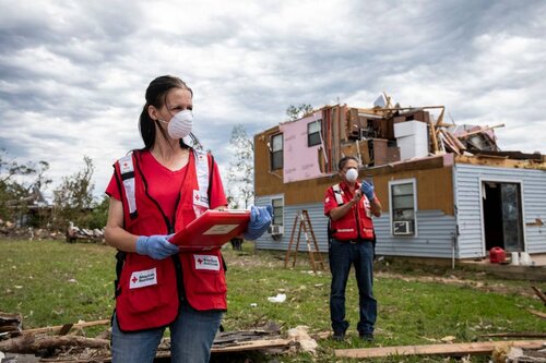 Photo courtesy of the American Red Cross