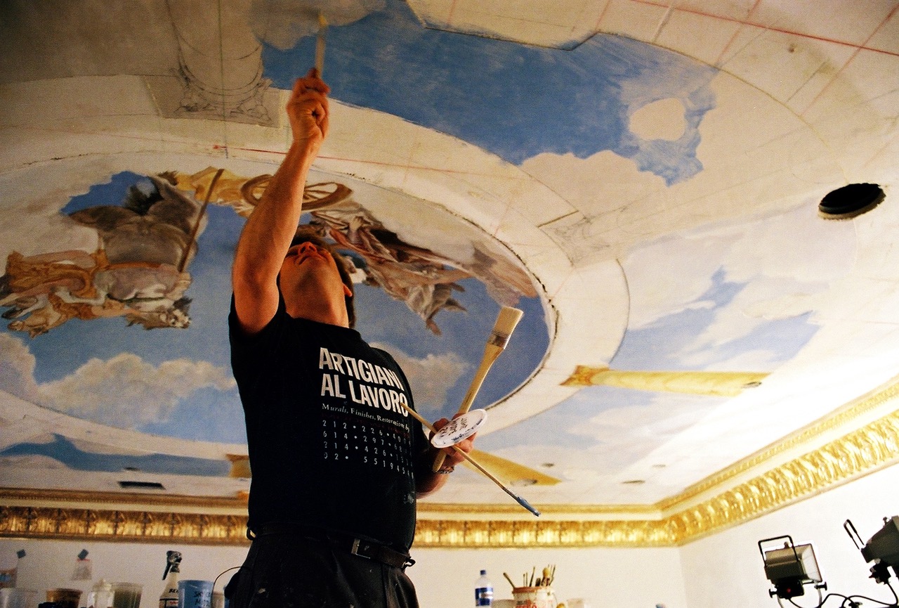 Fresco Ceiling Mural