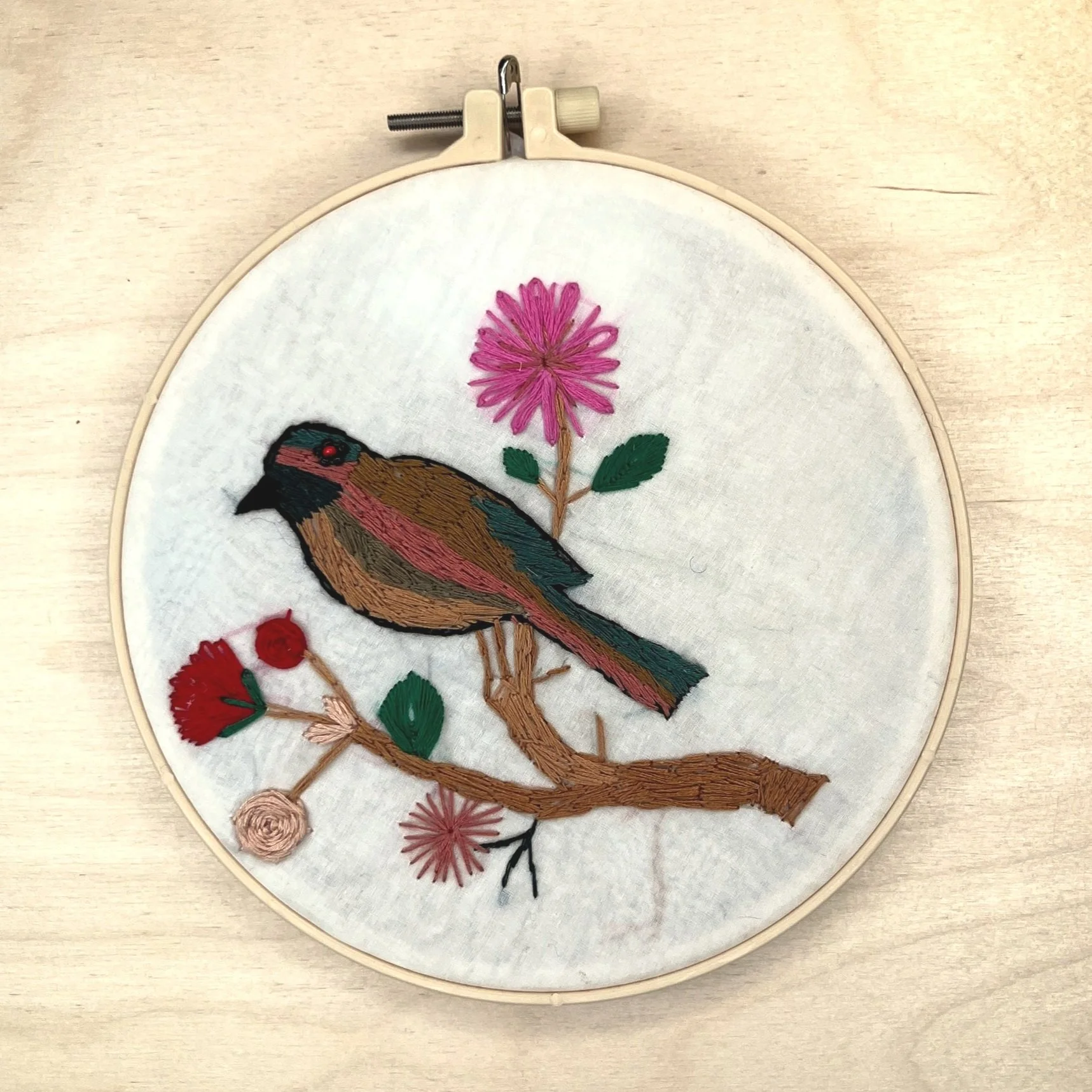 8G. Original Artwork from Pollinators and Flowers Exhibit (M)—by Mahjabin Haidari