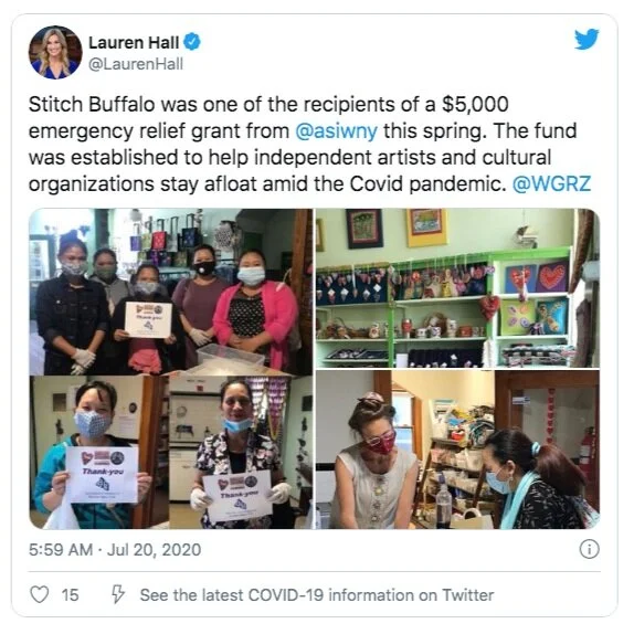 WGRZ—Emergency art relief fund helping Western New York's cultural organizations stay afloat amid pandemic