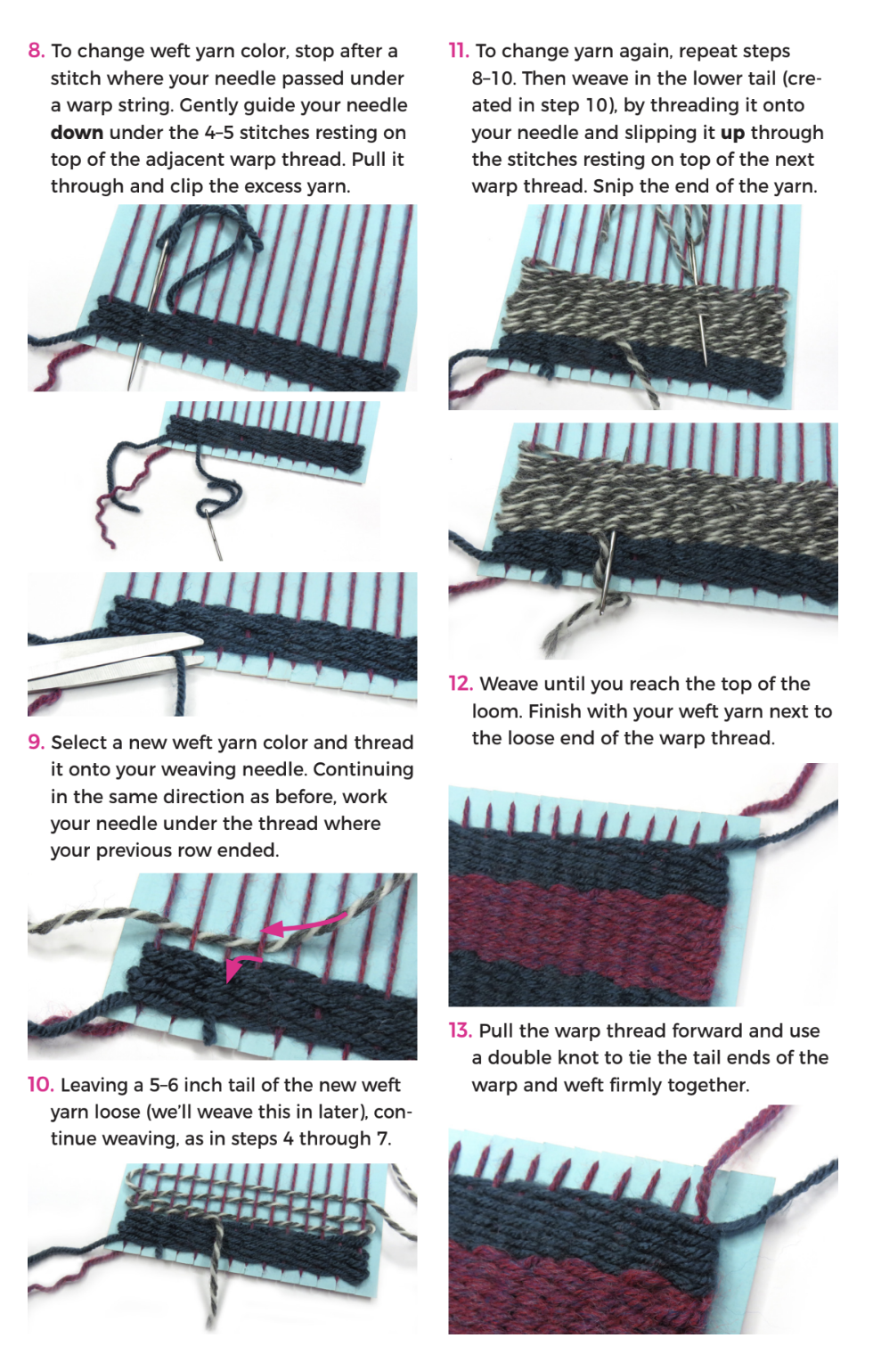 Weaving Loom Retro Kit - The Yarn Patch