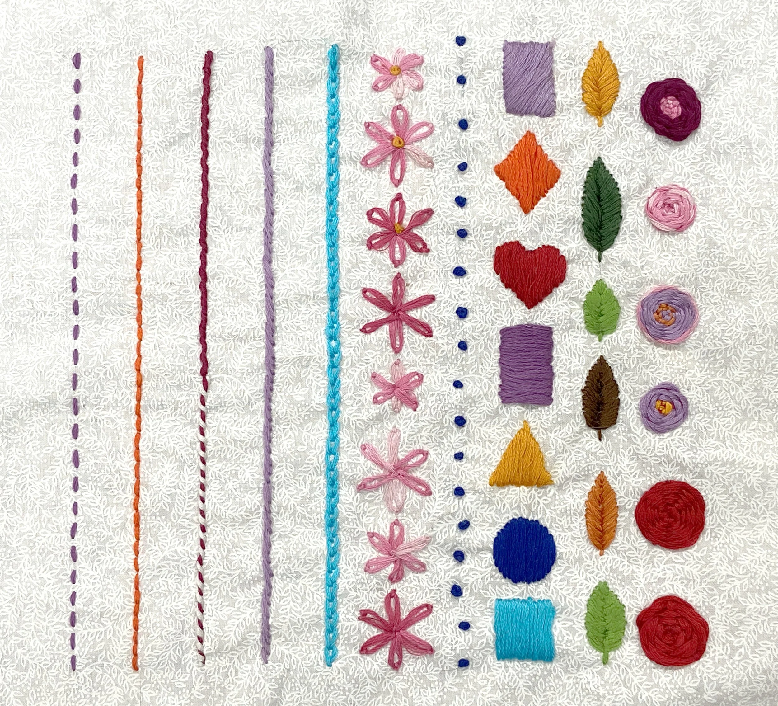 Embroidery 101: Basic Techniques and Stitches—November 1, 2025 (10:00am–1:00pm) 
