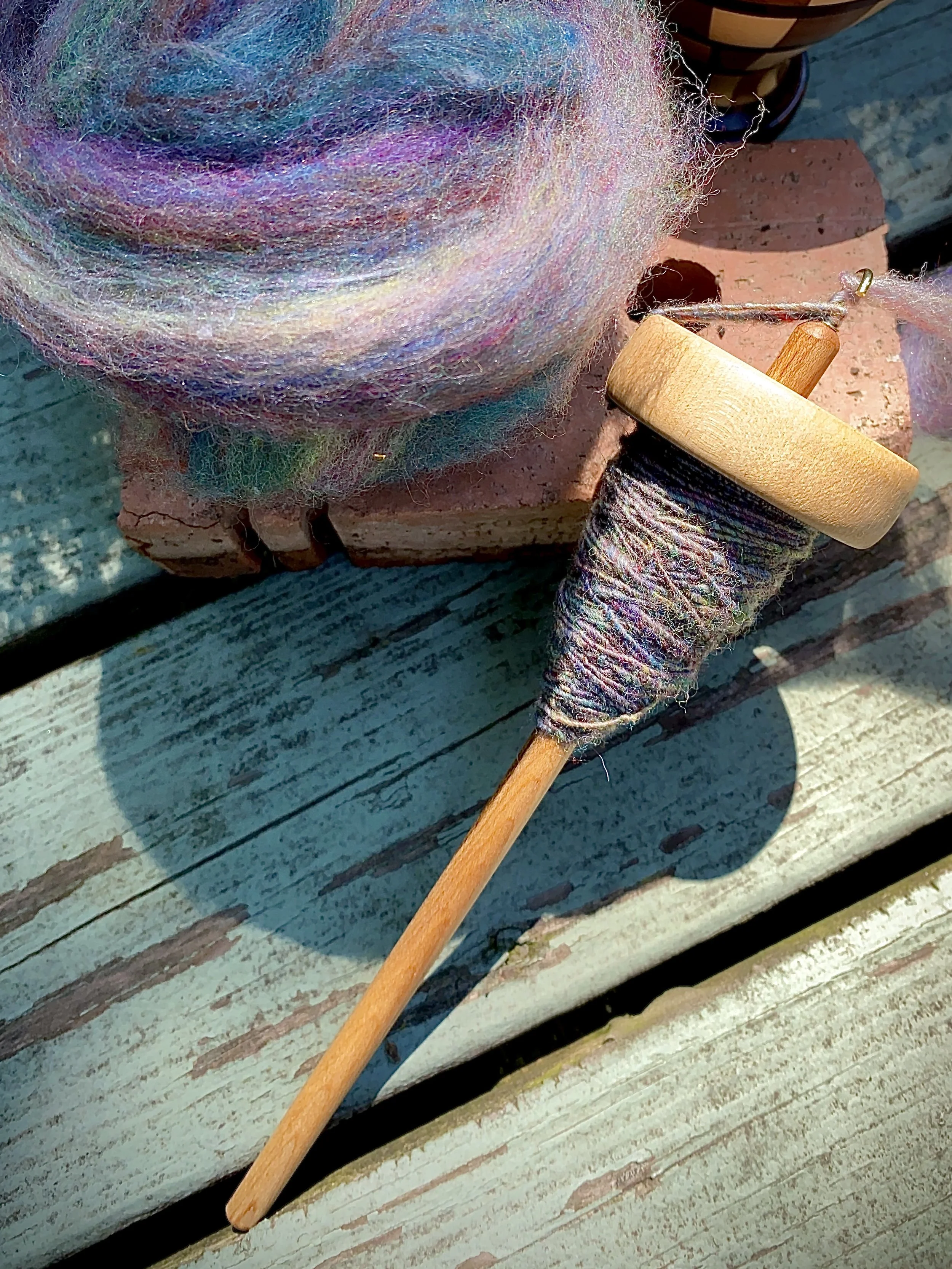 Spinning on the Go: Mastering the Top Whorl Spindle—July 25, 2026 (1:00–4:00pm) 