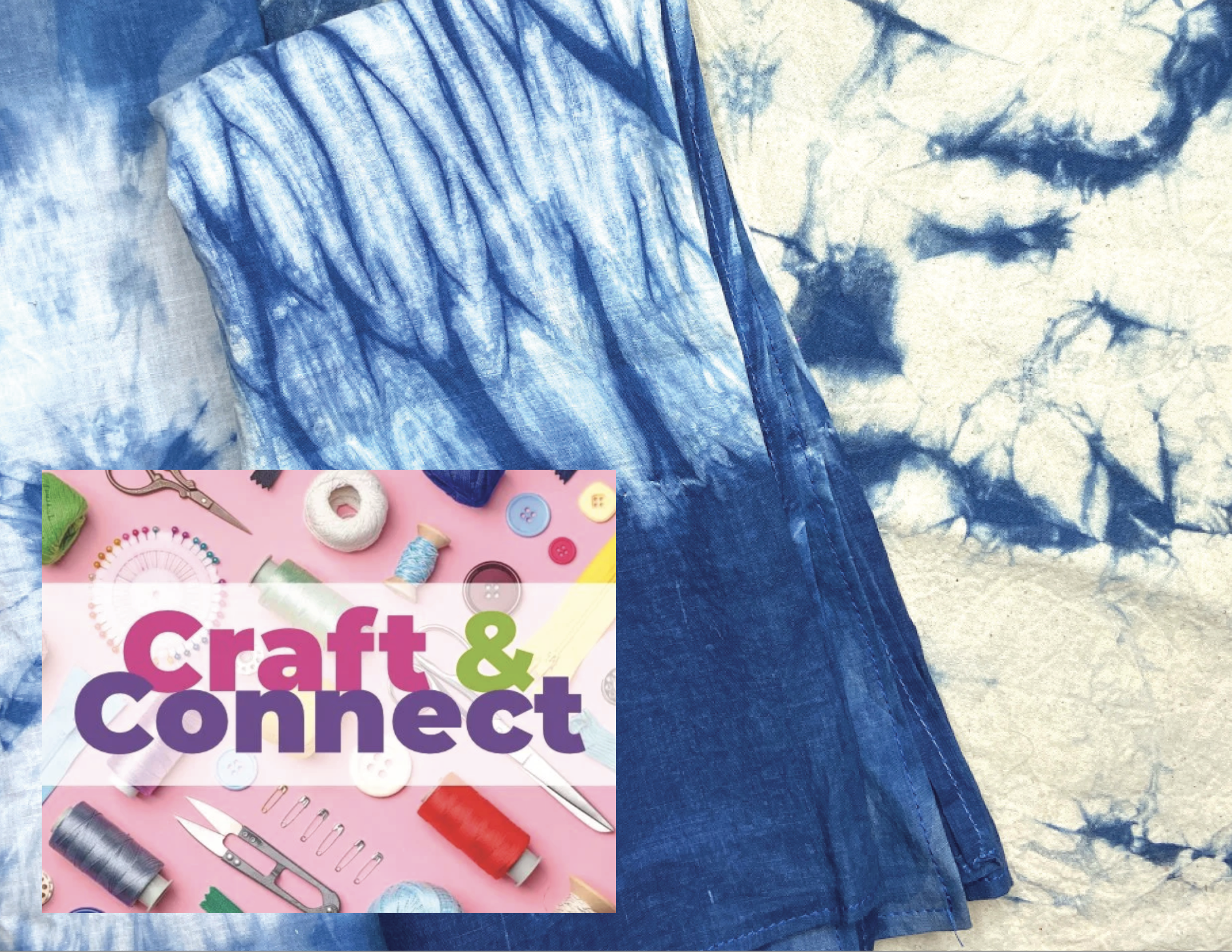 Craft & Connect Wednesdays: Indigo Resist Dye (September 17, 2025 | 5:30–7:30pm)