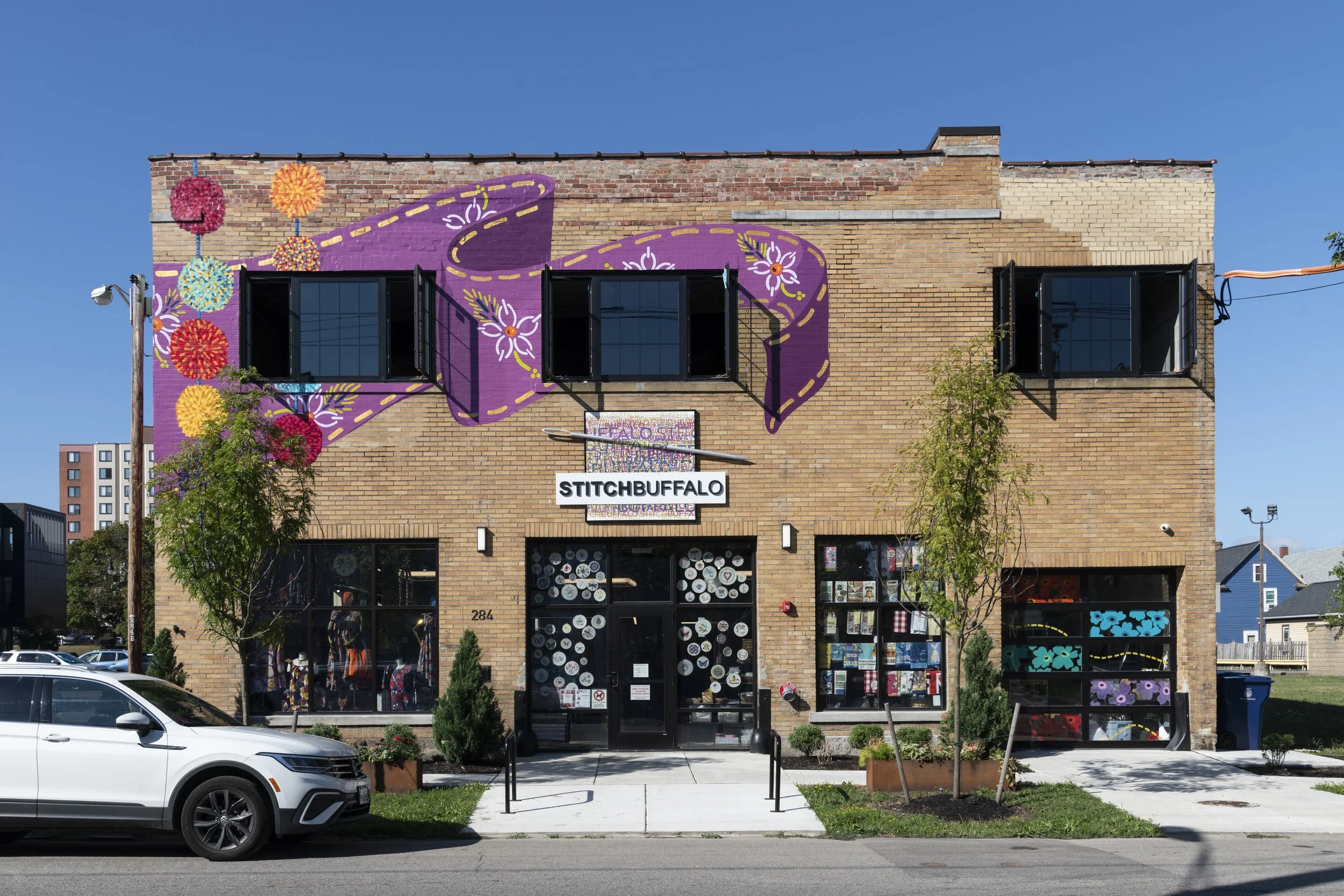  Stitch Buffalo exterior, 2025. ( Download .5 MB File )  