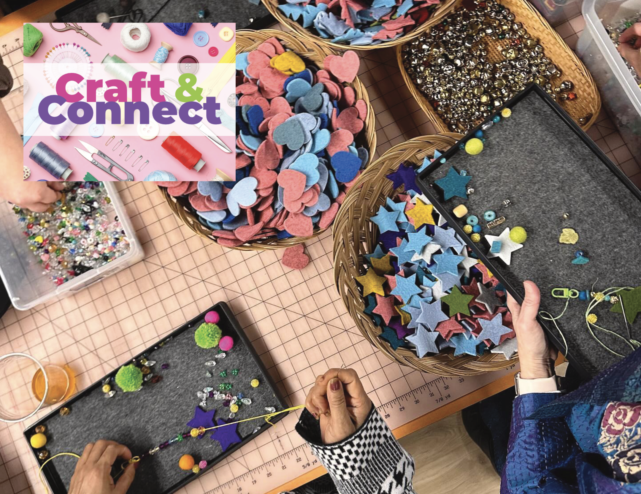 Craft & Connect Wednesdays: Garland Buffet (March 18, 2026 | 5:30–7:30pm)
