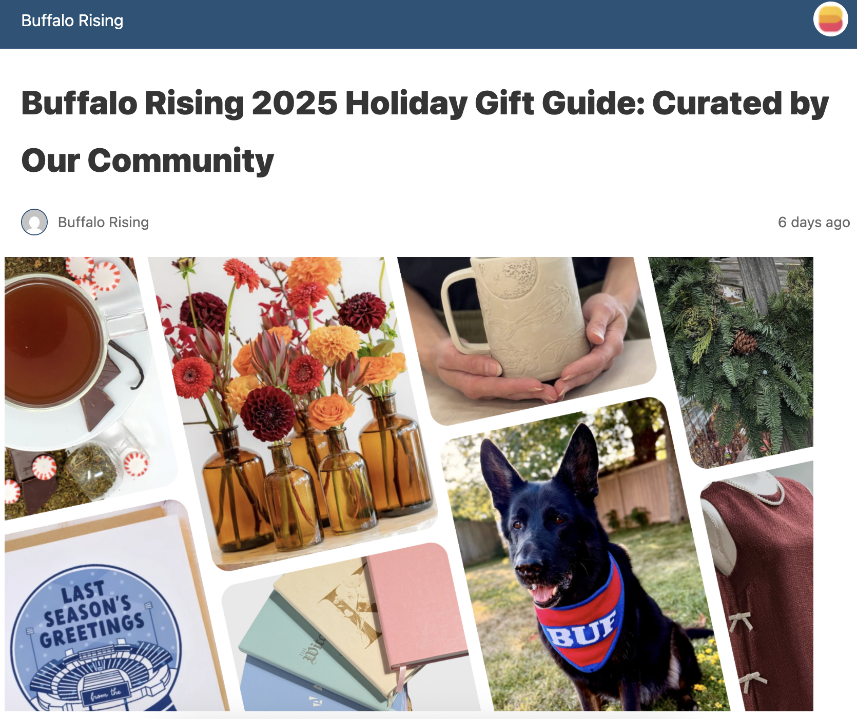 Buffalo Rising 2025 Holiday Gift Guide: Curated by Our Community