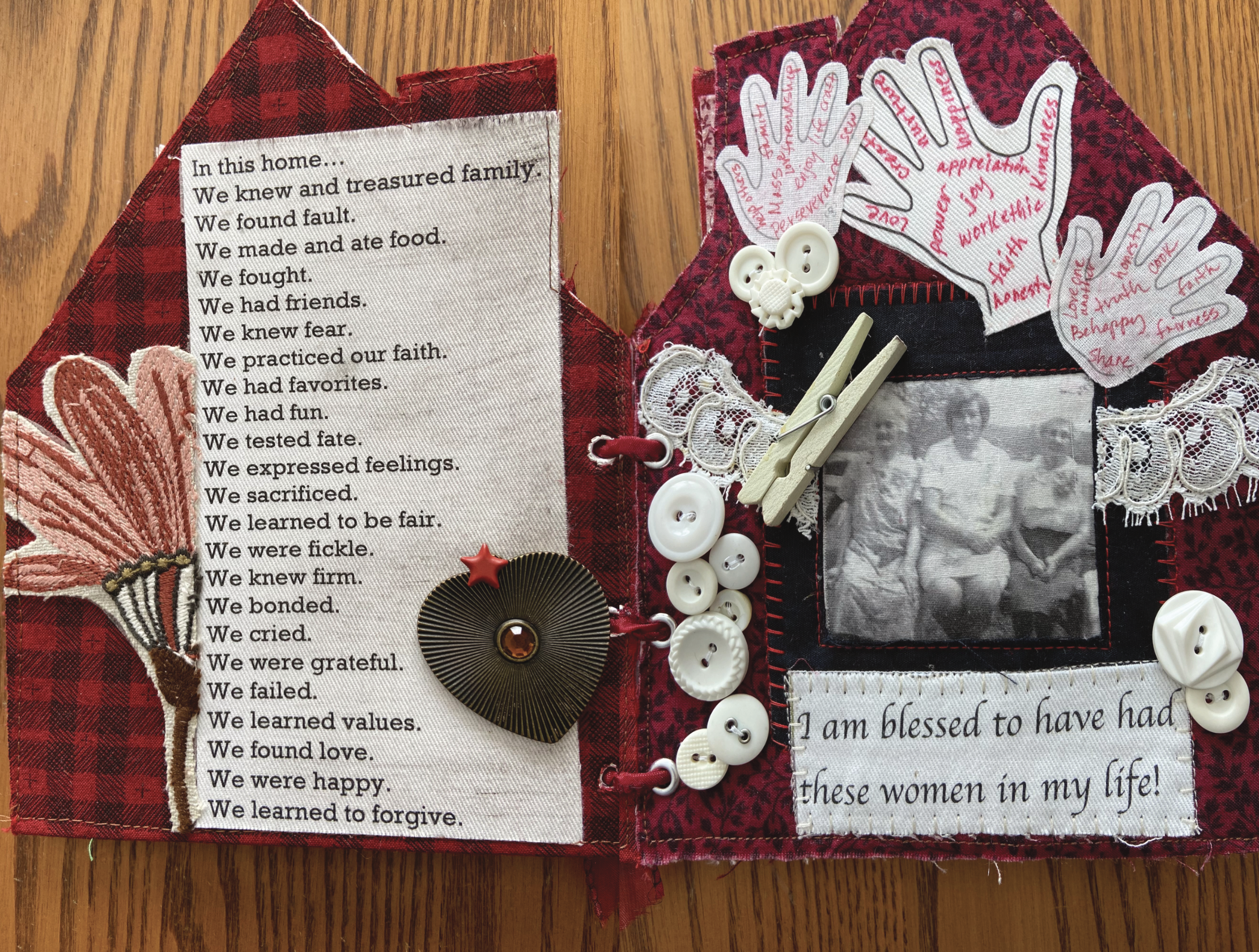 My Home: A Textile Art Journal Workshop—April 11, 2026 (10:00am–4:00pm)