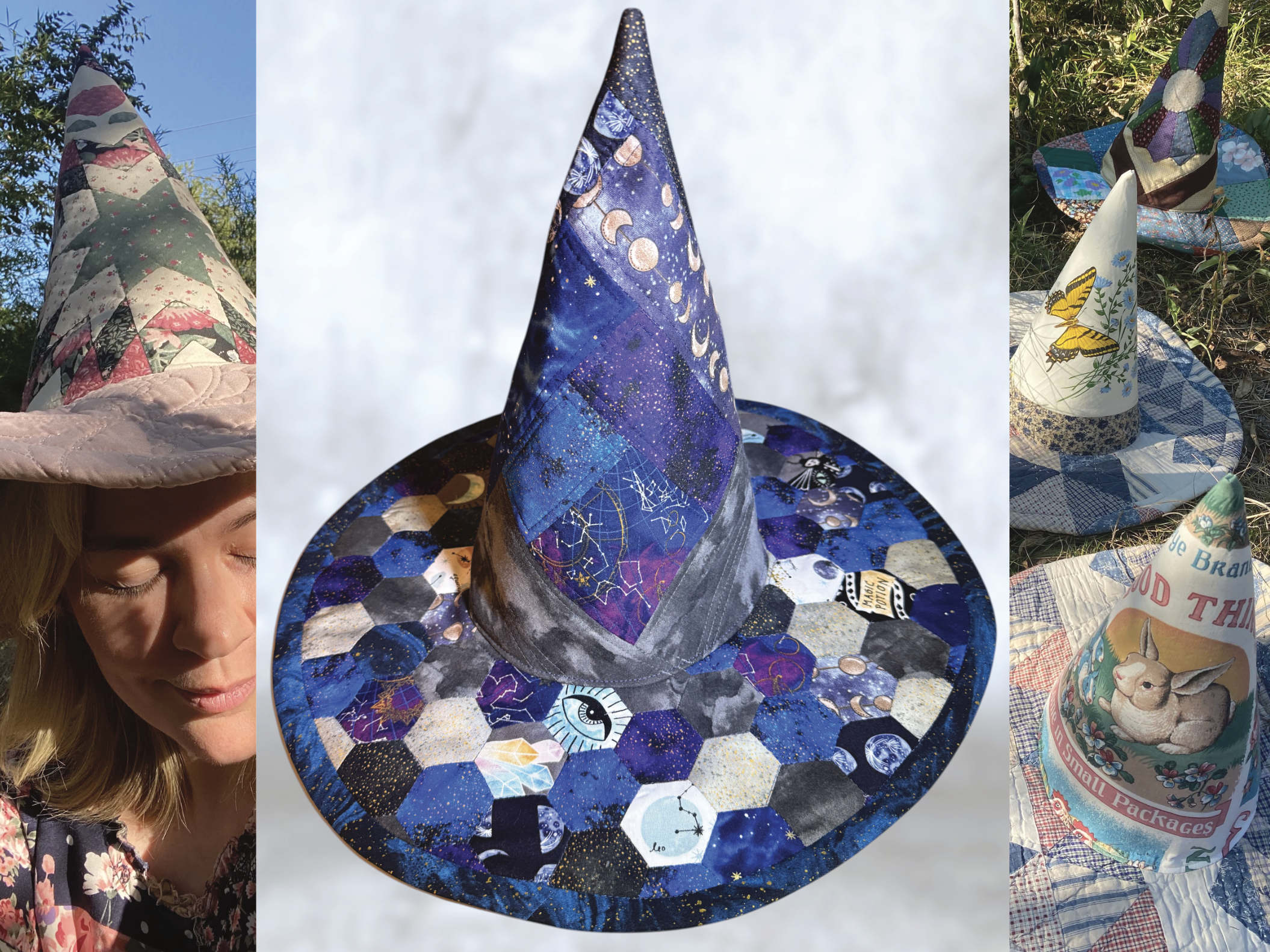 Intermediate Machine Sewing: Quilted Witch Hat—September 17 and 24, 2026 (4:30–6:30pm)