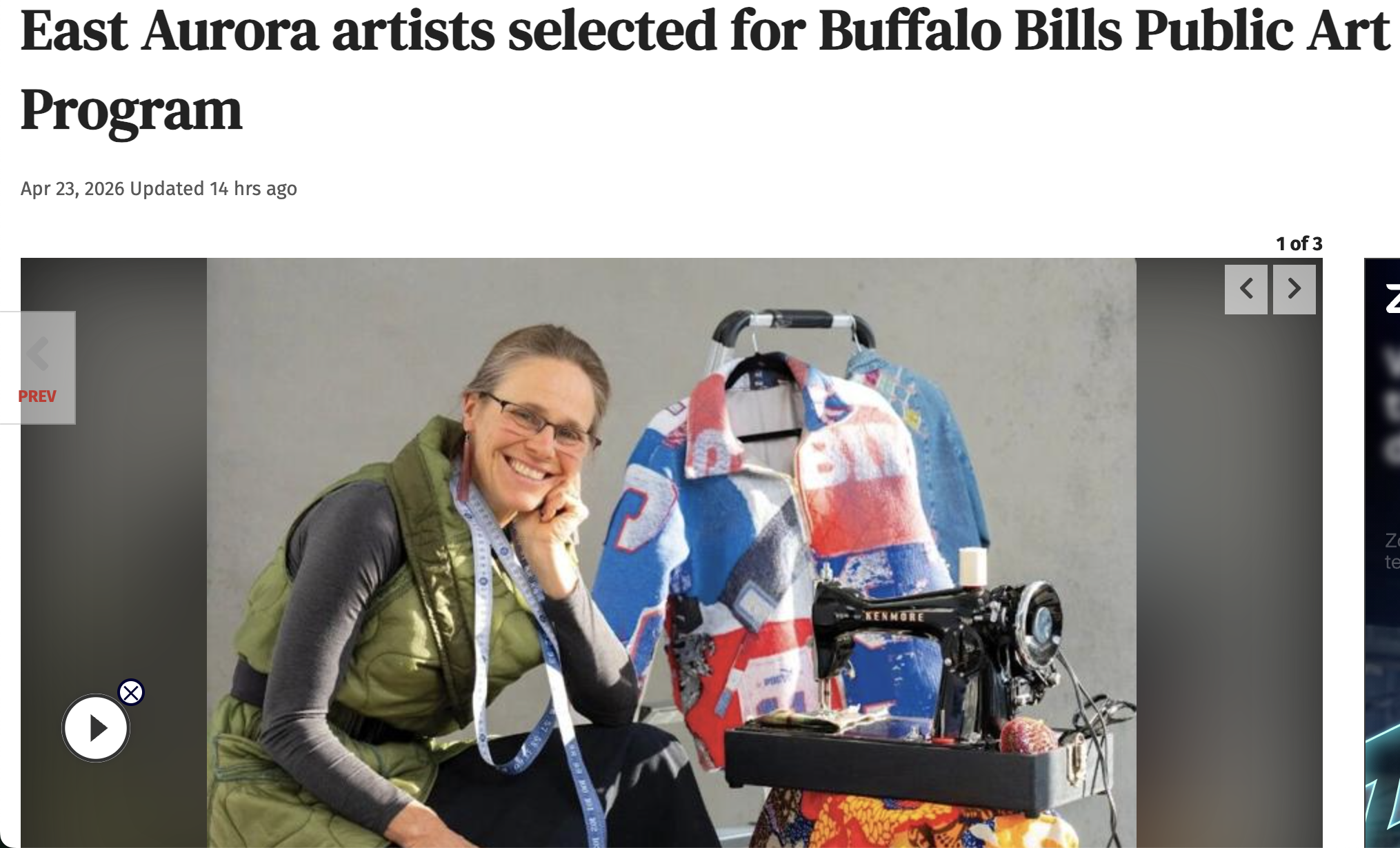 East Aurora Bee: East Aurora artists selected for Buffalo Bills Public Art Program