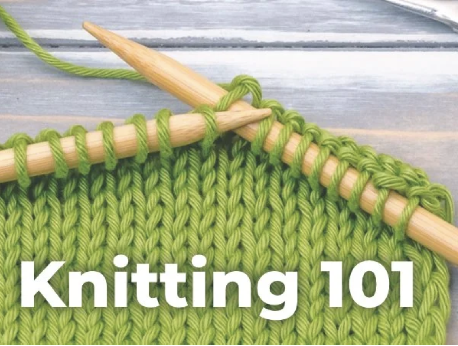 Knitting 101: September 9, 16, 23, and 30 (5:30pm–7:30pm)